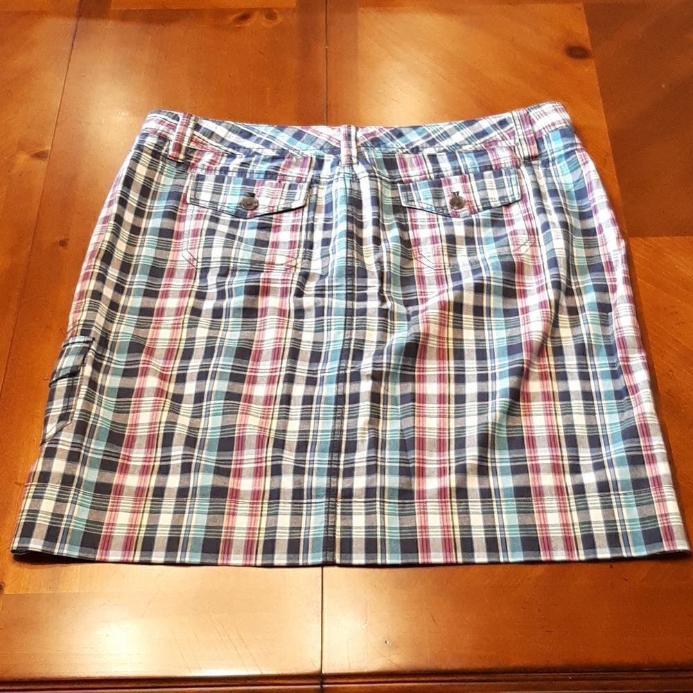 Bass Heritage Plaid Cotton Skirt - Picture 5 of 7